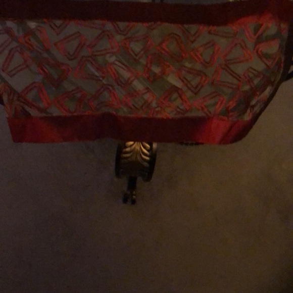 Beautiful Christmas side table mat, 36 inch length by 12 inch width. - Picture 3 of 3